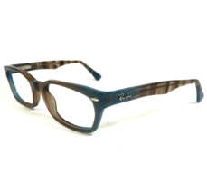 Ray-Ban Eyeglasses Frames RB5150 5490 Clear Blue Brown Striped Horn 50-16-135 - £57.65 GBP