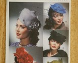 7325 Vogue Accessories Sewing Pattern Vintage Ladies Hats Millinery Uncut - $9.89