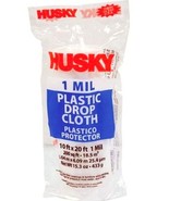 1 mil 10&#39; x 20&#39; ft Clear Plastic PAINTERS DROP CLOTH Sheeting Roll Paint... - $31.49 CAD
