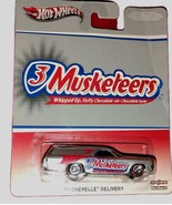 Hot Wheels Pop Culture 3 Musketeers &#39;70 Chevelle Delivery 1:64 Metal Rea... - $12.11 CAD