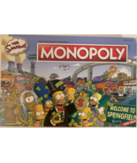USAopoly The Simpsons Monopoly Board Game 100% Complete-2001-6 Pewter To... - £22.85 GBP