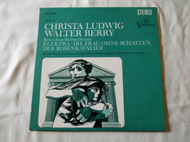 Christa Ludwig/Walter Berry-Scenes from Elektra,Der Rosenkavalier-1967 RCA LP - £8.16 GBP