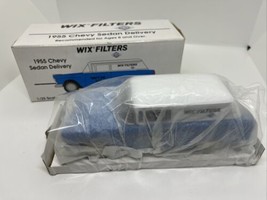 WIX Filters Parts Stores 1955 Chevy Sedan Delivery Die Cast Car Wagon Ba... - $23.36
