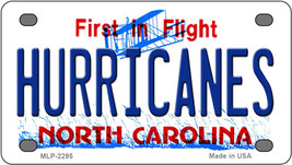 Hurricanes North Carolina Novelty Mini Metal License Plate Tag - £11.90 GBP