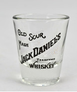 Whiskey Shot Glass Vintage Old Sour Mash Jack Daniels  - $239.17 MXN