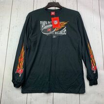 Tampa Bay Buccaneers NFL XL Reebok Long Sleeve Shirt Black New Youth - $548.16 MXN