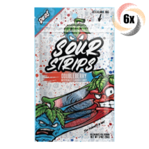 6x Bags Sour Strips Duos Doubleberry Flavored Candy | 3.4oz | Fast Shipping - £25.23 GBP