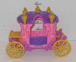 Disney Princess 2013 Mattel Little Kingdom Purple &amp; Pink Royal Carriage - £11.64 GBP