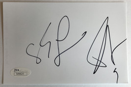 Tony Parker Eva Longoria Dual Signed 4x6 Autograph JSA COA Housewives Spurs - $106.21