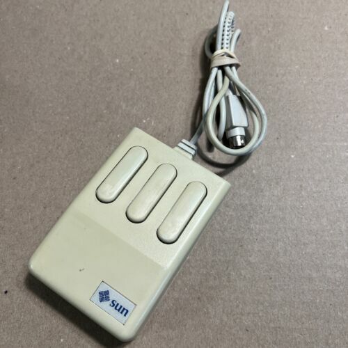 SUN Microsystems 3 Button Optical Mouse Model M4 370 1170 01 - $14.54