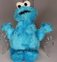Hasbro Sesame Street Cookie Monster Plush 10&quot; 2013 Soft Eyes Stuffed Ani... - £8.55 GBP