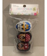 NEW Disney Mickey, Minnie &amp; Donald 2&#39;&#39; Easter Egg Capsules - €9,94 EUR