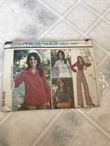Misses  size 10 Blouse and Pants McCalls 5676 Marlo’s corner Vintage 1977  - $17.19