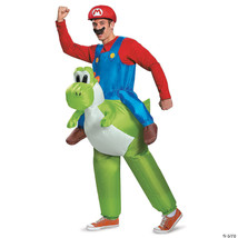 Mario riding yoshi adult 42-46 - $2,334.11 MXN
