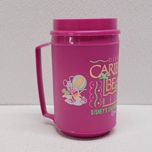 Disney 90&#39;s Caribbean Beach Resort Refillable Pink Purple Travel Mug Vin... - $24.65