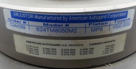 American Autogard Corp 624TM8050M2 Airjustor Torque Limiter Ser. 600 Tested - £251.02 GBP