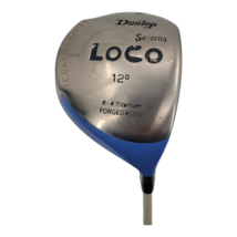 Dunlop Logo Crazy Lady 12° Senorita Titanium 45&quot; Driver Chamois Ladies Golf Club - $74.95