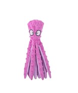 Anywags Pet Toys Purple Plush Octopus Squeaky Teething Chews For Puppies - $28.90