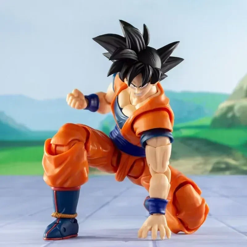 In Stock Anime Dragon Ball Z Son Goku Figure Original Demoniacal Fit- Martialist - £75.35 GBP