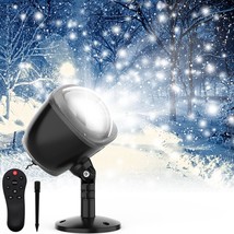 Christmas Snowfall Light Projector Outdoor,Snow Falling Projector Lamp D... - $43.99