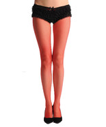 Leg Avenue Women&#39;s Nylon Fishnet Tights, Red, One Size - $47.31 CAD