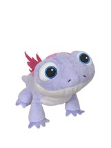 Disney Frozen 2 Bruni The Fire Spirit Purple Plush Lizard Salamander 8.5&quot; - £16.72 GBP