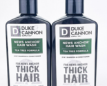 Duke Cannon Thick Hair Wash 2 in 1 Shampoo Conditioner Tea Tree 10 oz Lo... - $29.94