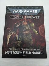 Warhammer 40K Chapter Approved Munitorum Field Manual 2022 Booklet - $17.46 CAD
