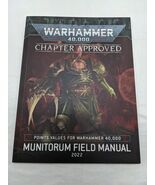 Warhammer 40K Chapter Approved Munitorum Field Manual 2022 Booklet - €10,72 EUR