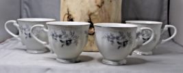 Baroque Bleu by Daniele Fine China Japan Tea Coffee Cups Set of 4 - £18.86 GBP