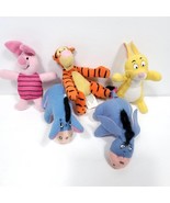  Disney McDonald&#39;s Poseable Winnie The Pooh Lot of 5 Plush Stuffed Anima... - $328.21 MXN