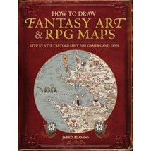 How to Draw Fantasy Art and RPG Maps Cartography Book - $62.22