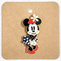 Minnie Mouse Disney Pin: Classic Minnie with Navy Skirt - £15.55 GBP