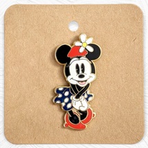 Minnie Mouse Disney Pin: Classic Minnie with Navy Skirt - £15.94 GBP