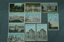 Lot of 10 Vintage Washington, D.C. Postcards #143 - £19.70 GBP