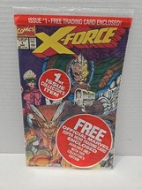 X-FORCE #1 Rob Liefeld NM Marvel NEW Still Sealed Polybagged Cable Card - $276.61 MXN