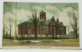 Monticello Indiana High School Postcard I11 - £4.75 GBP