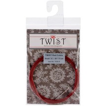 CHIAOGOO Twist Small Lace Interchangeable Cables, 37-Inch, Red - $17.99