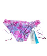 NEW Beach Bunny KEONI Pink Size Small Floral Full Bottom NWT - €56,15 EUR