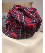 Plaid Comfortable Cook Stretch Kitchen Baker Chef Elastic Cap Hat Cateri... - $8.05 CAD