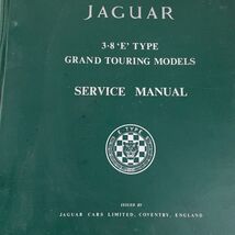 Original Jaguar 3.8 E-Type Supplementary Info Manual for 4.2 Grand Touri... - $94.05