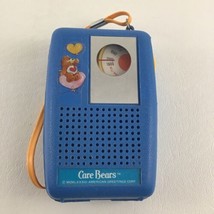 Care Bears Portable AM Radio Carrying Strap Vintage 1983 Tenderheart Bear AGC - $39.55