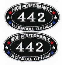 442 Oldsmobile Cutlass Embroidered SEW/IRON On Patch Dodge Emblem Badge V8 - $12.50