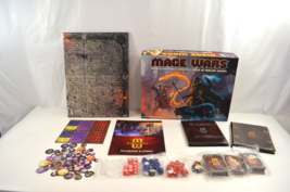 Mage Wars Card Customizable Strategy Board Game Arcane Wonders Complete 2012 - £46.68 GBP