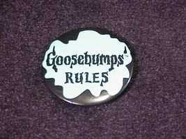 Goosebumps Rules Promotional Pinback Button, Pin - £5.37 GBP