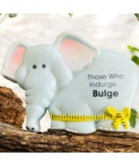 Vintage Russ Elephant Magnet Those Who Indulge Bulge Funny Diet Weight Loss - €6,58 EUR