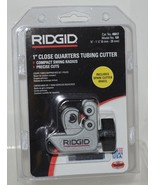 Ridgid 40617 1 Inch Close Quarters Tubing Cutter Precise Cuts - £23.97 GBP