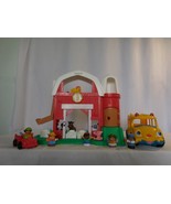 Little People Fun Sounds Barn Silo + Animals + Lil Movers School Bus Sou... - £11.69 GBP