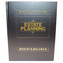 VTG Encyclopedia Of Estate Planning Hardcover Book By Robert Holzman Good Copy - £10.89 GBP