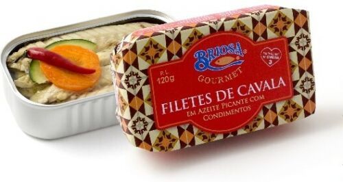 Briosa Gourmet - Canned Spiced Mackerel fillets - 5 tins x 120 gr - $44.75